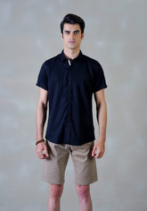 Black Cubic Shirt